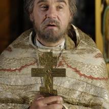 Сергей Маковецкий на съемках фильма "Поп"
