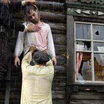 На съемках фильма "Поп"