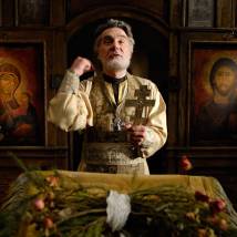 Сергей Маковецкий на съемках фильма "Поп"