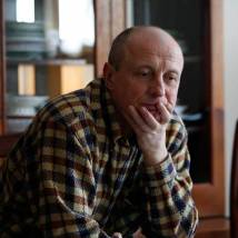 Александр Сирин на съемках фильма "Тормозной путь"