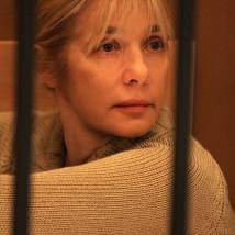 Вера Глаголева на съемках сериала "Обручальное кольцо"