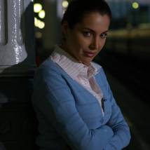 Евгения Чиркова на съемках сериала "Обручальное кольцо"