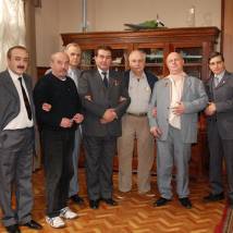 На съемках фильма "Вольф Мессинг: Видевший сквозь время"