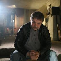 Режиссер Сергей Ольденбург-Свинцов на съемках фильма "Голубка" (© фото: Евгений Канаев, Фарит Губаев)