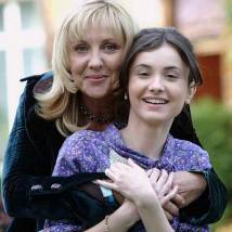 Елена Яковлева и Элен Касьяник на съемках сериала "Кружева"