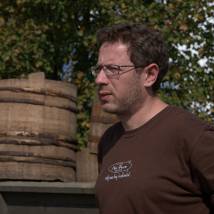 Вадим Соколовский на съемках фильма "Книга мастеров"