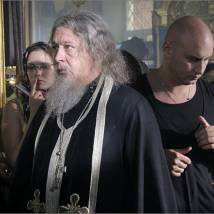 Михаил Ефремов и Илья Демичев на съемках фильма "Какраки" (© фото: Нора Жанэ)