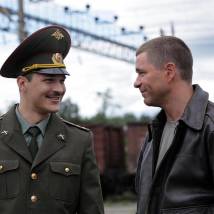 Илья Оболонков и Сергей Маховиков на съемках фильма "Платина 2"
