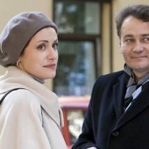 Анна Ковальчук и Сергей Барышев в сериале "Тайны следствия 8"