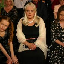 Елена Князева, Любовь Руденко на съемках фильма "Амазонки из глубинки"