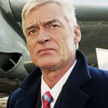 Борис Щербаков на съемках сериала "Высший пилотаж"