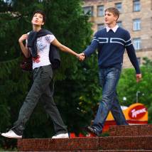 На съемках фильма "Взрослая дочь, или Тест на..."