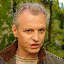 Сергей Юшкевич на съемках фильма "Участковая"
