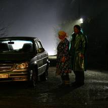 На съемках фильма "Такова жизнь"
         (© фото: Вета Железнякова)