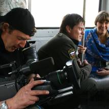 Алексей Королев и Алексей Королев на съемках фильма "Такова жизнь" (© фото: Вета Железнякова)