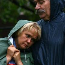 На съемках фильма "Такова жизнь"
         (© фото: Вета Железнякова)