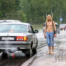 Александр Шувалов на съемках фильма "Такова жизнь" (© фото: Вета Железнякова)