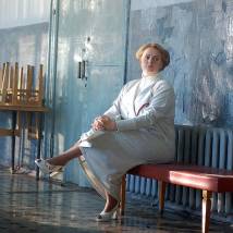 Анна Михалкова на съемках фильма "Я"