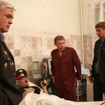 Борис Щербаков, Александр Баширов на съемках сериала "Дело было в Гавриловке 2"