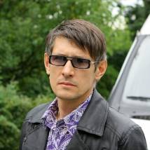Денис Бургазлиев на съемках сериала "Час Волкова 3"