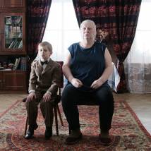 Александр Дробитько и Светлана Крючкова на съемках фильма "Похороните меня за плинтусом"