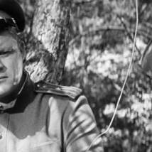 Петр Щербаков в фильме "Хроника пикирующего бомбардировщика"