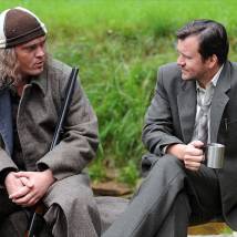 Роман Агеев и Армандс Нейландс-Яунземс на съемках сериала "Брачный контракт"