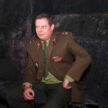 Вадим Андреев на съемках фильма "Сорок третий номер"