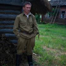 Дмитрий Поддубный на съемках фильма "Счастье мое"