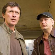 Дмитрий Марьянов на съемках сериала "Одержимый"
