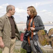 Дмитрий Марьянов и Мария Машкова на съемках сериала "Одержимый"