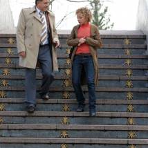 Владимир Стержаков и Елена Перова на съемках сериала "Маргоша 2"