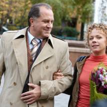 Владимир Стержаков и Елена Перова на съемках сериала "Маргоша 2"