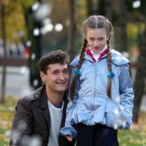 Олег Масленников-Войтов и Лариса Маслова на съемках сериала "Маргоша 2"