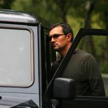 Егор Бероев на съемках сериала "Индус"