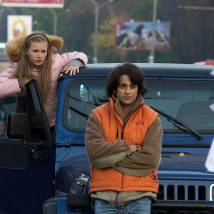 Лера Гуляева на съемках сериала "Акула"