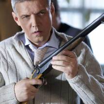 Александр Галибин на съемках сериала "Акула"