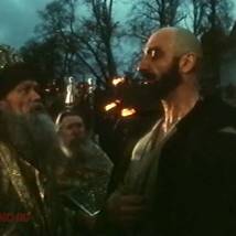 Валерий Порошин и Владимир Епископосян в фильме "Откровение Иоанна Первопечатника"