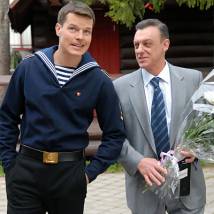 Илья Алексеев и Александр Половцев в сериале "Цвет пламени"
