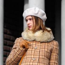 Светлана Иванова на съемках фильма "Вербное воскресенье"
