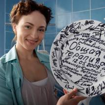 Анна Снаткина на съемках сериала "Общая терапия 2" (© фото: Антон Шемятихин)