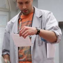 Прохор Дубравин на съемках сериала "Общая терапия 2" (© фото: Антон Шемятихин)