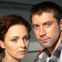 Анна Снаткина, Прохор Дубравин на съемках сериала "Общая терапия 2" (© фото: Антон Шемятихин)