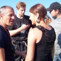 Александр Соловьев на съемках сериала "Брат за брата"