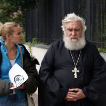 Ольга Арнтгольц на съемках сериала "Выхожу тебя искать"