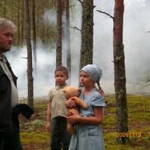 На съемках фильма "Заградотряд: Соло на минном поле"