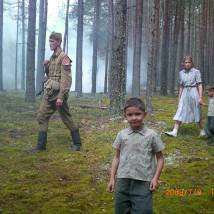На съемках фильма "Заградотряд: Соло на минном поле"