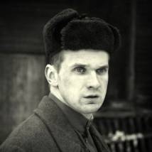 Филипп Азаров на съемках сериала "Военная разведка. Западный фронт"