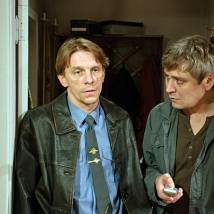 Алексей Шевченков и Виталий Линецкий на съемках сериала "Легенды колдовской любви"