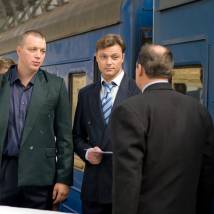 Павел Сборщиков и Илья Носков на съемках сериала "Женские мечты о дальних странах"